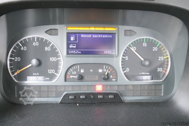 Swap body truck mercedes-benz KAMAG WBH 25 Wiesel Terberg Umsetzfahrz. Sattelkupplung KLIMA WEBASTO