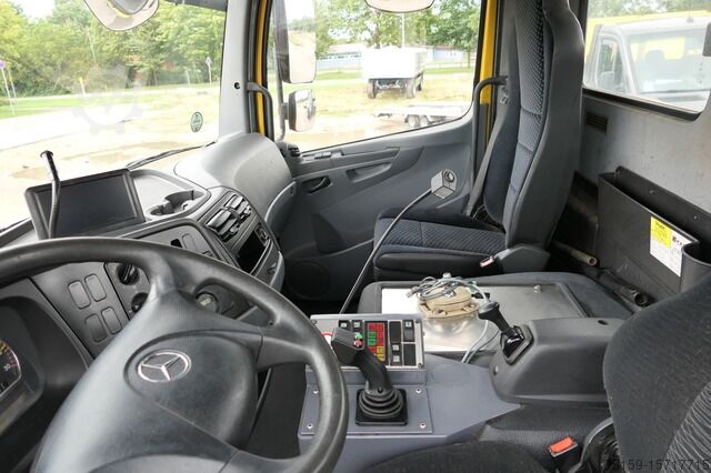 Swap body truck mercedes-benz KAMAG WBH 25 Wiesel Terberg Umsetzfahrz. Sattelkupplung KLIMA WEBASTO