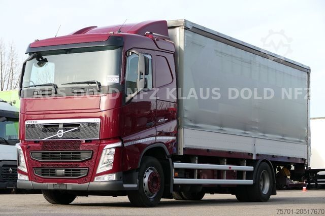 Flatbed truck VOLVO FH 420 Pritsche Plane Bordwände Vollluft Euro 6