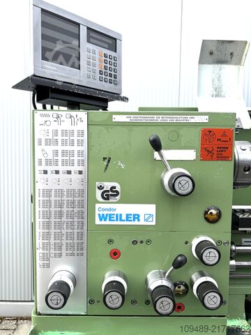 Leit-/Zugspindeldrehmaschine Weiler WEILER Condor B