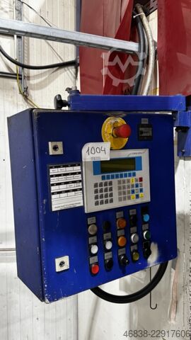 Industrieroboter EWM Schweißkabine