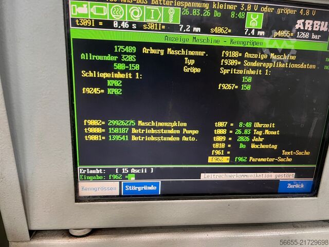 Spritzgießmaschine Arburg 320 S 500-150 175489