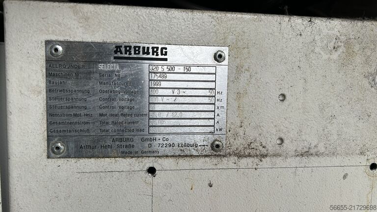 Spritzgießmaschine Arburg 320 S 500-150 175489
