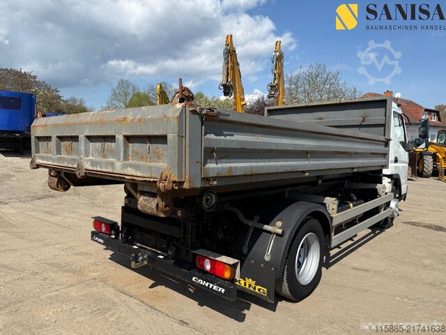 Telehoist load lugger van Mitsubishi FUSO 9C18/Abroller KING/TÜV:10.2026