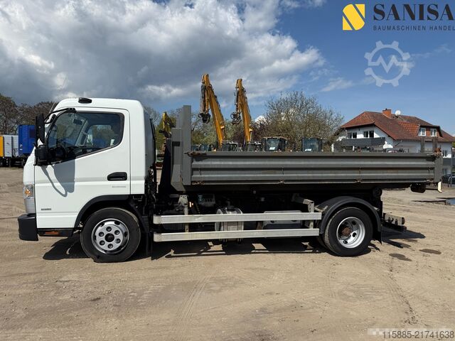 Telehoist load lugger van Mitsubishi FUSO 9C18/Abroller KING/TÜV:10.2026