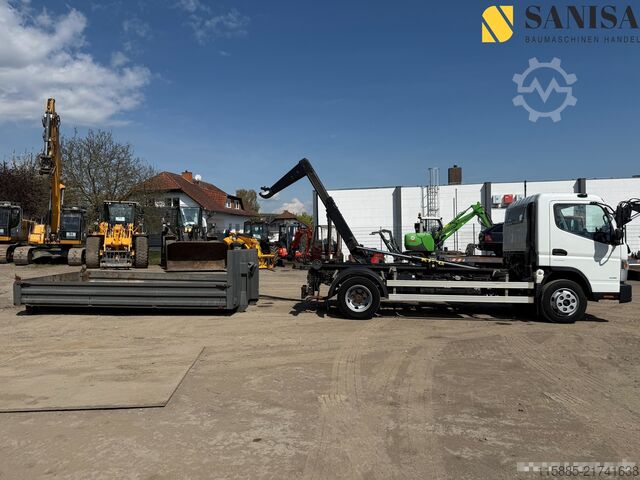 Telehoist load lugger van Mitsubishi FUSO 9C18/Abroller KING/TÜV:10.2026