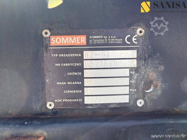 Telehoist load lugger van Mitsubishi FUSO 9C18/Abroller KING/TÜV:10.2026