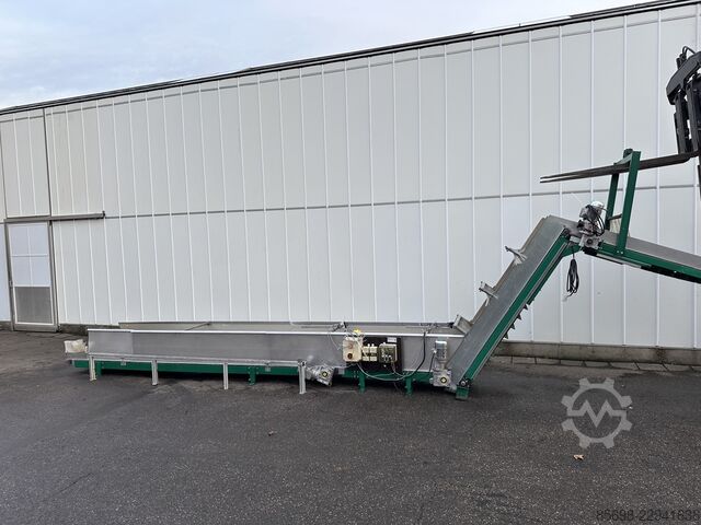 AWB dosing hopper /feeding conveyor with fingers AWB 