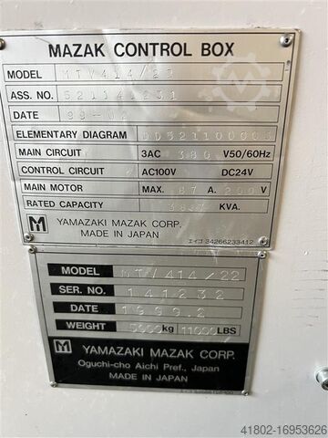 Machining Center - Universal MAZAK V 414