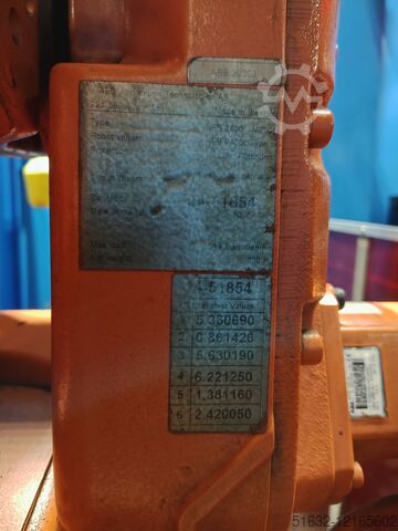 Pneumatic 3-jaw lathe chuck ABB IRB 2400L IRC5