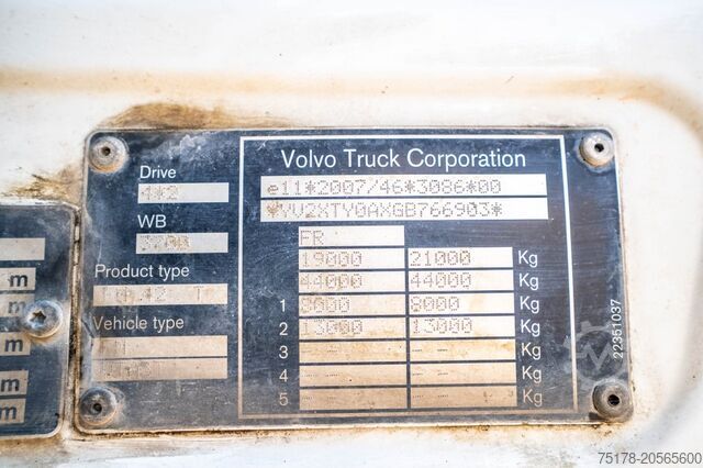 Standard tractor VOLVO FMX 460 GLOB + HYDR