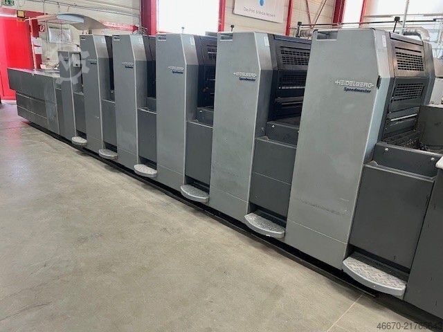 Sheetfed offset press Heidelberg SM52-5P+LX