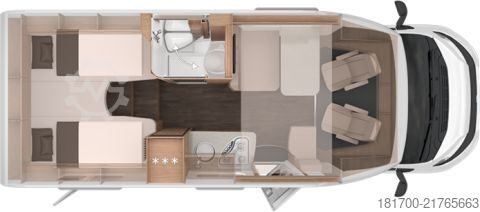 Teilintegriertes Wohnmobil Knaus L!VE WAVE 650 MEG Black Selection *bis 5 Tage Probewohnen*