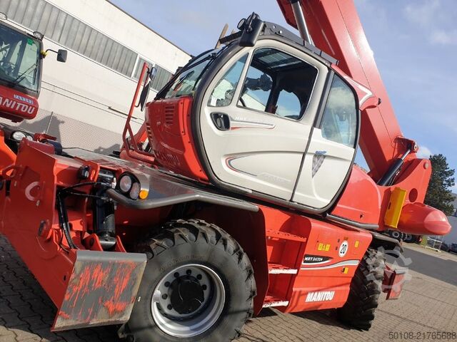 Telehandler rotating Manitou MRT 2470+ Privilege AC Klima