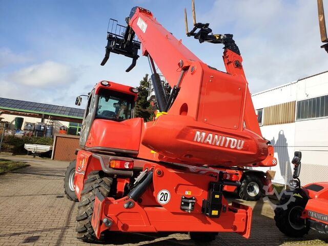 Telehandler rotating Manitou MRT 2470+ Privilege AC Klima