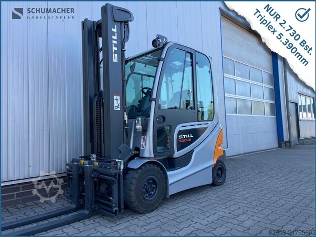 Elektro 4 Rad-Stapler Still RX60-25 | Nur 2.730 Bst. | Triplex 5.390mm