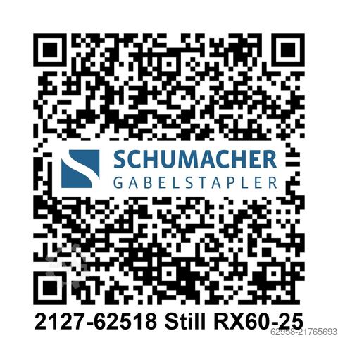 Elektro-4-Rad-Gabelstapler, STILL, RX60 STILL RX60-25 | Nur 2.730 Bst. | Triplex 5.390mm