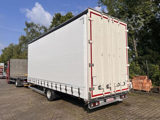 Open trailer with tarp Ackermann Z-KA-F10.5/7,6  1 Achs Planenanhänger 10,5 t GG