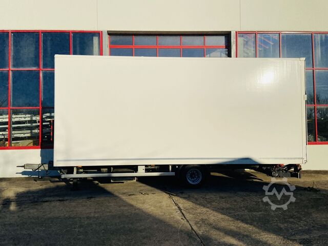 Box trailer Ackermann Z-KA-F10.5/7,5  1 Achs Kofferanhänger mit Ladebordwand 10,5 t GG