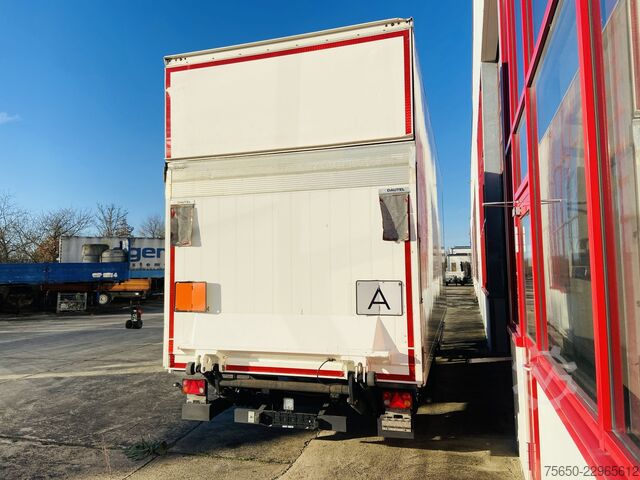 Box trailer Ackermann Z-KA-F10.5/7,5  1 Achs Kofferanhänger mit Ladebordwand 10,5 t GG