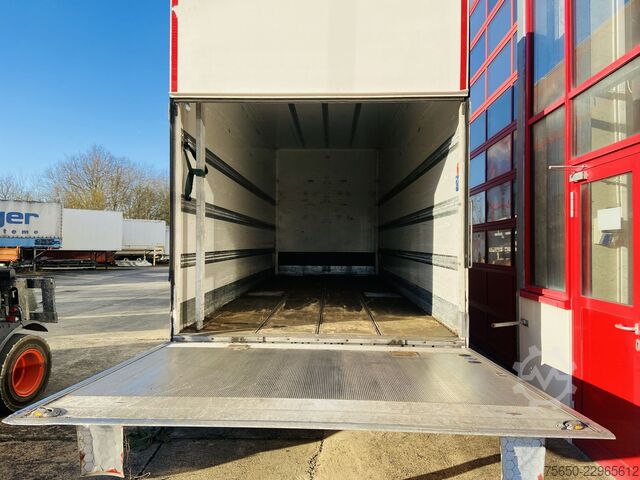 Box trailer Ackermann Z-KA-F10.5/7,5  1 Achs Kofferanhänger mit Ladebordwand 10,5 t GG