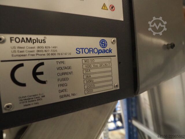 Ausschäummaschine Storopack MD 50