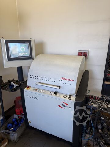 High-speed balancer for turbocharger cores Schenck TB Sonio