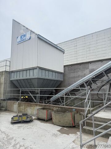 Stationary concrete mixing plant EUROMECC Euro5 MAX Wet