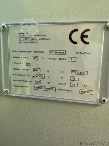 Stationary concrete mixing plant EUROMECC Euro5 MAX Wet