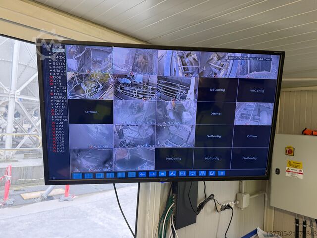 Stationary concrete mixing plant EUROMECC Euro5 MAX Wet