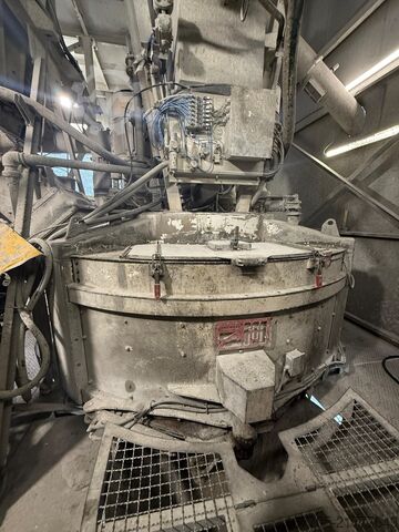 Stationary concrete mixing plant EUROMECC Euro5 MAX Wet