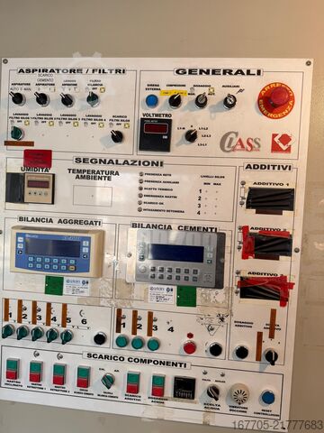 Stationary concrete mixing plant Tecnomix Centro Dry