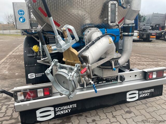 Tanker semitrailer  Schwarte Jansky 30m³  Gülletankauflieger/Miete!