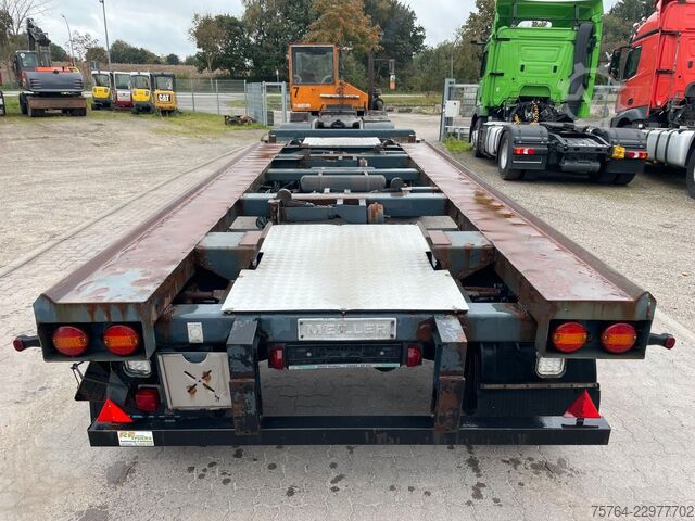 Roll off trailer MEILLER Behälter von 5,5m bis 7,0m / Zwillingsbereift