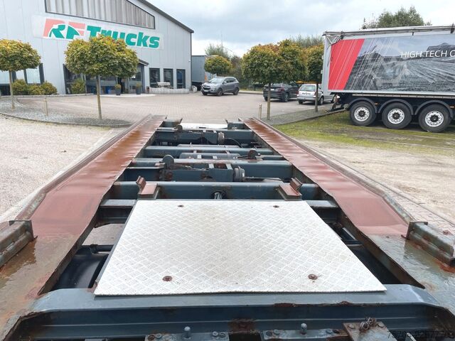 Roll off trailer MEILLER Behälter von 5,5m bis 7,0m / Zwillingsbereift