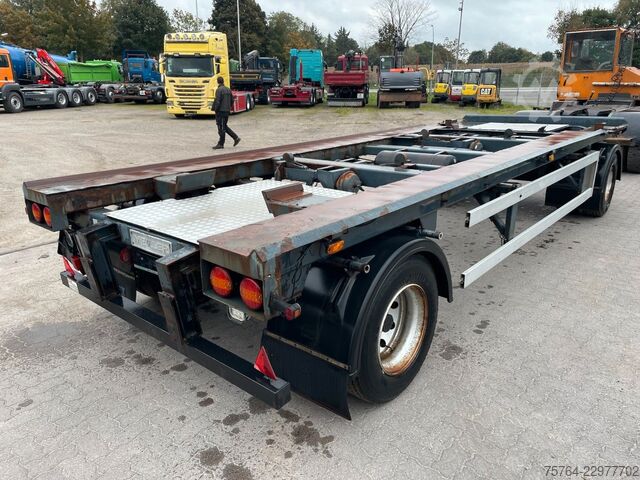 Roll off trailer MEILLER Behälter von 5,5m bis 7,0m / Zwillingsbereift