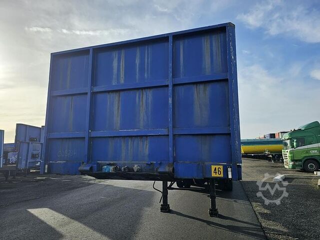 Flatbed Contar B1828 dls| heavy duty| flatbed trailer with con...