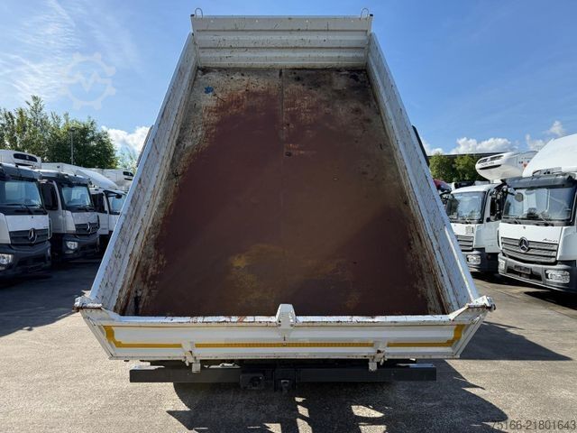 Three-sided tipper truck MERCEDES-BENZ ATEGO 1223 K Kipper MEILLER 3-Seiten*2 X AHK