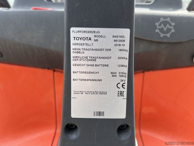 High Lift stacker Toyota SWE 160 L