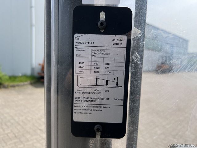 High Lift stacker Toyota SWE 160 L