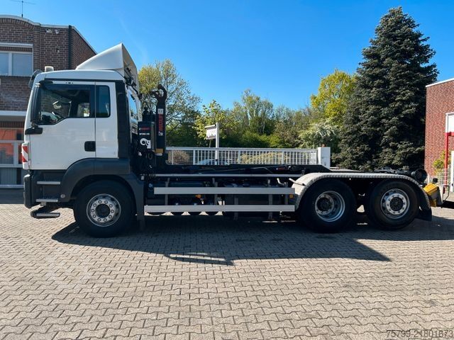 Roll-off tipper truck MAN 26.460 TGS Abroller Multilift 6x2