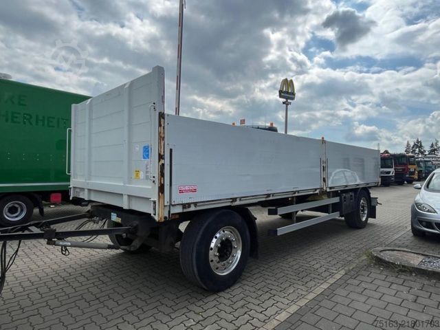 Open trailer Pritschenanhänger BPAL 180/73 Baustoffanhänger