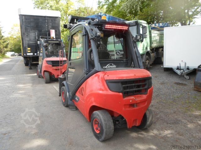 Front loader forklift LINDE H 30 EVO/ Doppelgabel