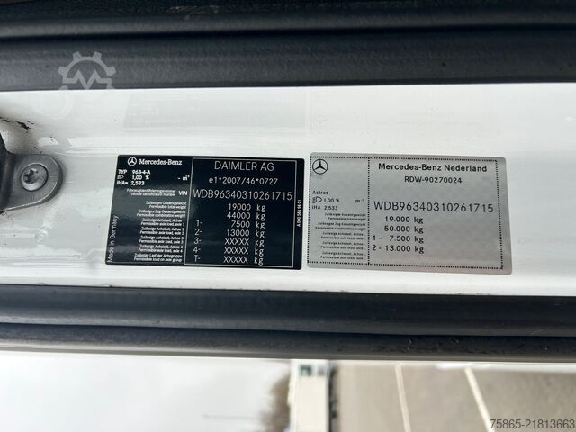 Standard tractor Mercedes-Benz Actros 1840 Streamspace / 583 dkm / NL Truck