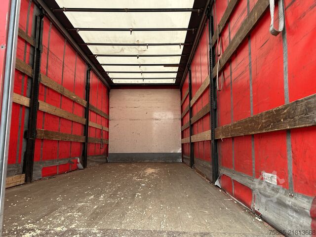 Curtain sided DAF LF 210 FA / Turbo Problems / 502 dkm / Curtains...