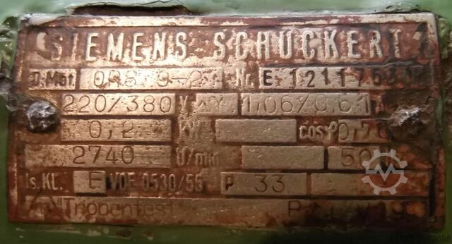 Elektrische Stellantriebe Siemens OR8 9-2