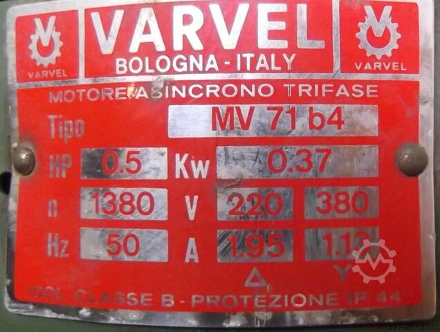 Getriebemotor 0,37 kW 78 U/min Varvel MV71b4