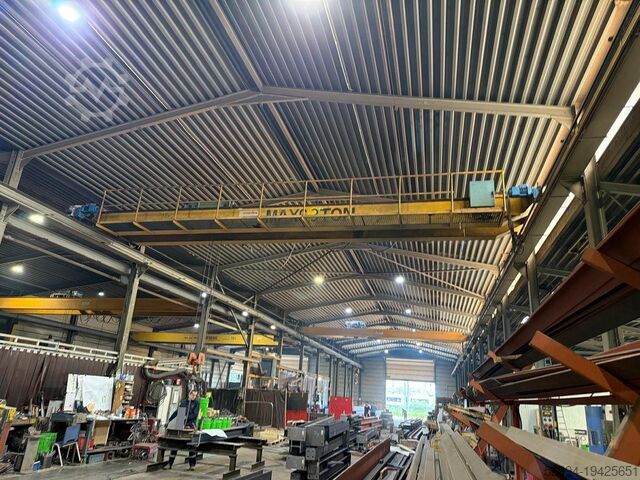 Förderbänder, Brückenkrane, Gerüstkrane Demag 6,3 ton x 11 410 mm