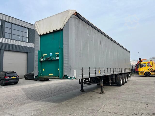Curtain sided Groenewegen DRO-14-27 DRO-14-27 / Tautliner / 1x Lift Axle ...