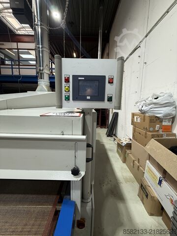 Gas-fired drying tunnel, 1.50 m wide Tesoma Compact
